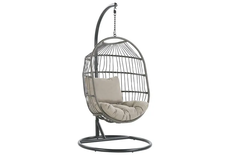 Hengestol Alba, Svart, Grå