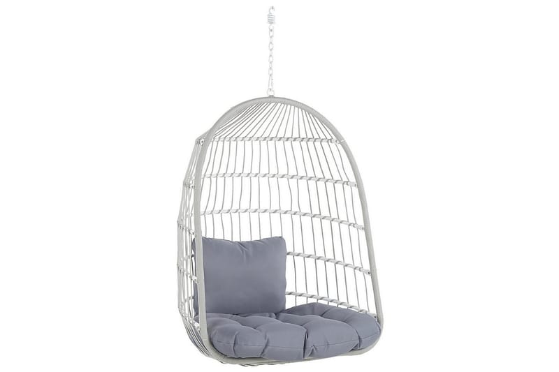 Hengestol Allera - Hvit, Grå - Hagemøbler & utemiljø - Stoler & Lenestoler - Hengestoler