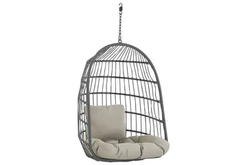 Hengestol Allera - Svart, Grå - Hagemøbler & utemiljø - Stoler & Lenestoler - Hengestoler