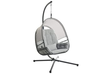 Hengestol Alviano - Lys grå - Hagemøbler & utemiljø - Stoler & Lenestoler - Hengestoler