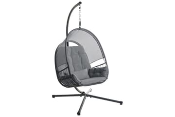 Hengestol Alviano - Mørk grå - Hagemøbler & utemiljø - Stoler & Lenestoler - Hengestoler