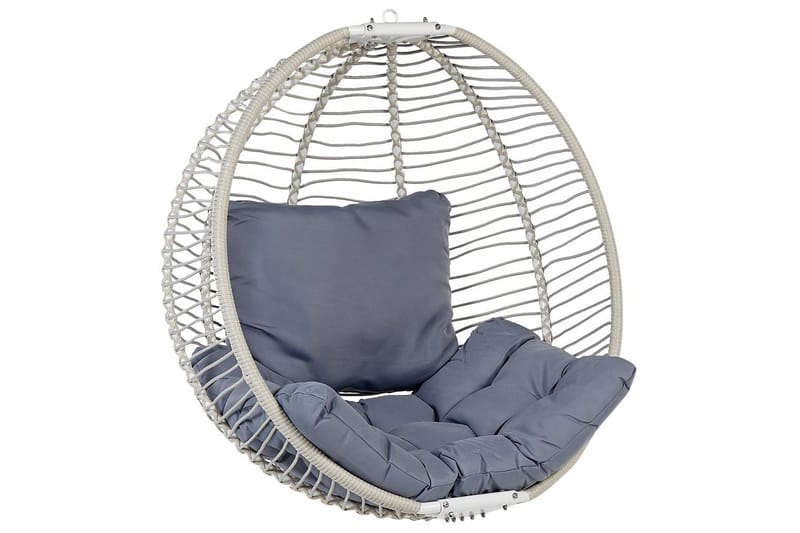 Hengestol Arco - Hvit, Grå - Hagemøbler & utemiljø - Stoler & Lenestoler - Hengestoler