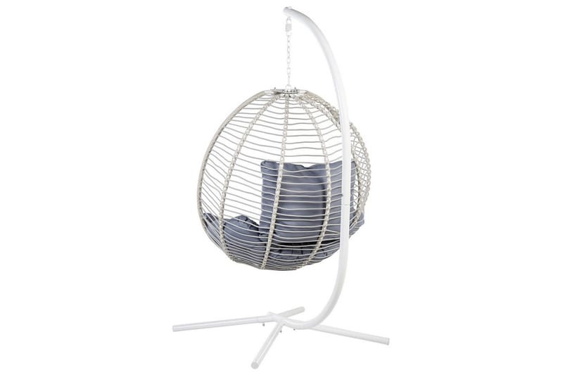 Hengestol Arco - Hvit, Grå - Hagemøbler & utemiljø - Stoler & Lenestoler - Hengestoler
