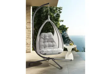 Hengestol Avegno - Lys grå - Hagemøbler & utemiljø - Stoler & Lenestoler - Hengestoler