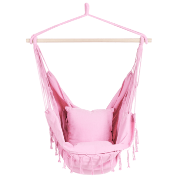 Hengestol utendørs Bonea Bomull - Rosa - Hagemøbler & utemiljø - Stoler & Lenestoler - Hengestoler