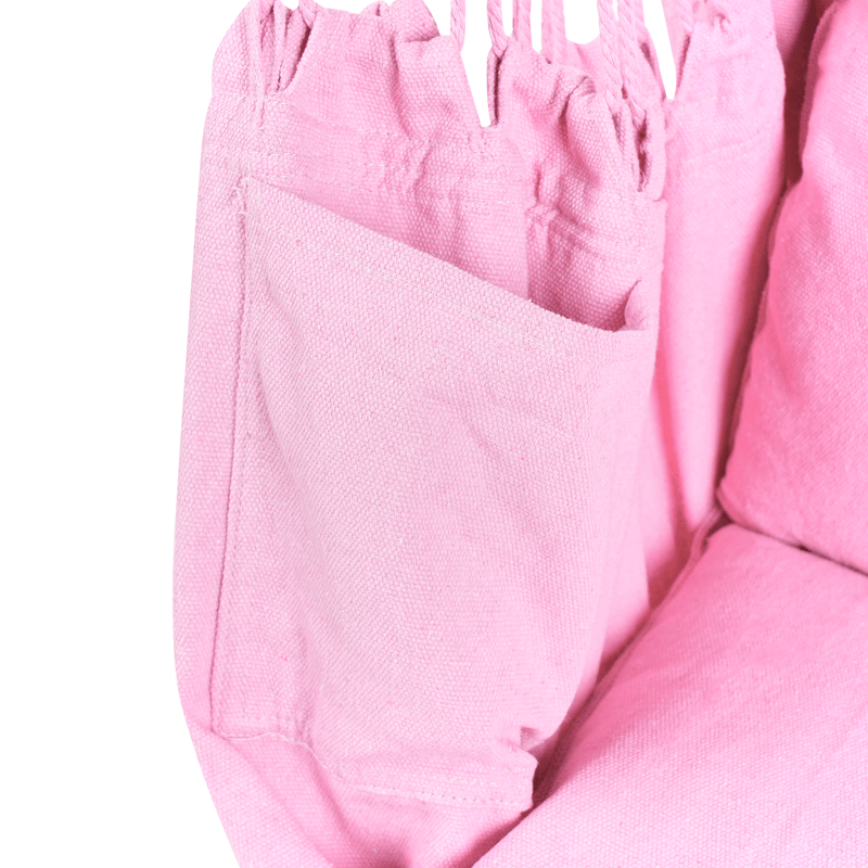 Hengestol utendørs Bonea Bomull - Rosa - Hagemøbler & utemiljø - Stoler & Lenestoler - Hengestoler