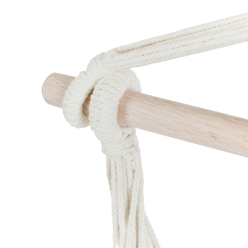 Hengestol utendørs Varena Bomull - Beige/Blå - Hagemøbler & utemiljø - Stoler & Lenestoler - Hengestoler