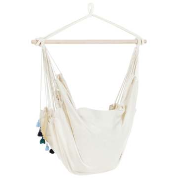 Hengestol utendørs Varena Bomull - Beige/Blå - Hagemøbler & utemiljø - Stoler & Lenestoler - Hengestoler