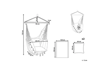 Hengestol Varena - Hagemøbler & utemiljø - Stoler & Lenestoler - Hengestoler