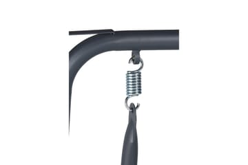 Casula Hengestol med Tak - Grå/Blomstrete - Hagemøbler & utemiljø - Stoler & Lenestoler - Hengestoler