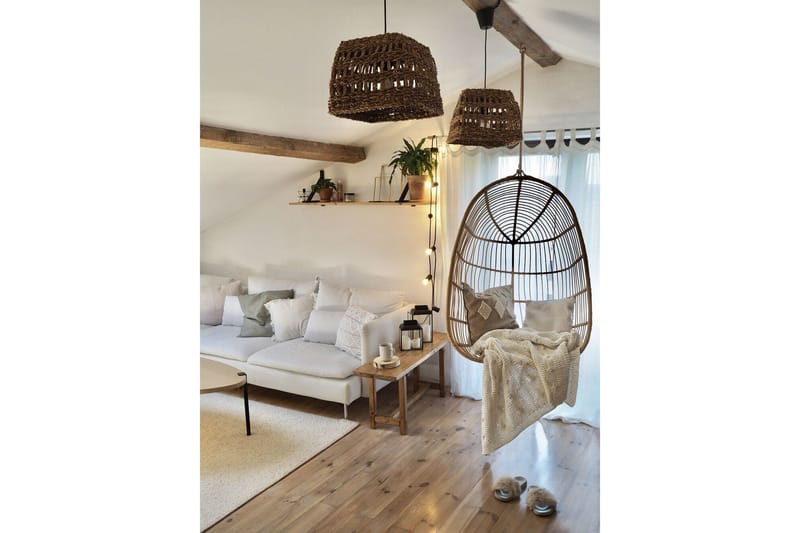 Hallstavik Hengestol - Beige - Hagemøbler & utemiljø - Stoler & Lenestoler - Hengestoler