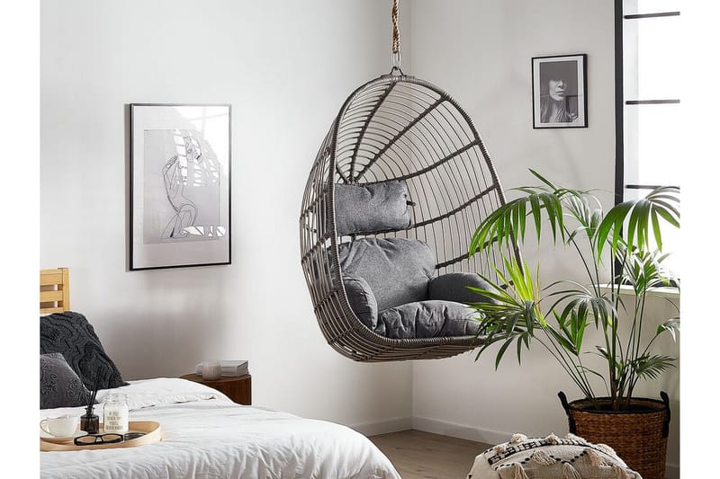 Hallstavik Hengestol - Grå - Hagemøbler & utemiljø - Stoler & Lenestoler - Hengestoler