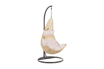 Hengestol Gryttom med Stativ - Beige - Hagemøbler & utemiljø - Stoler & Lenestoler - Hengestoler
