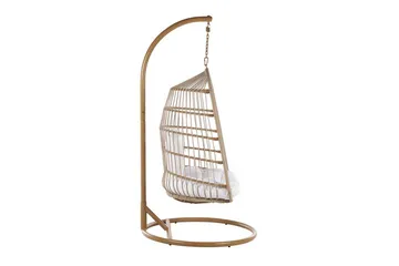 Hengestol med Stativ tau beige ALL - Tre / Natur - Hagemøbler & utemiljø - Stoler & Lenestoler - Hengestoler