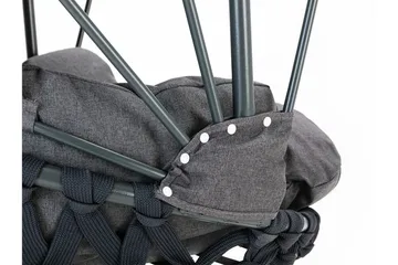 Hengestol Utendørs med stativ og tak – Hengestol – Hengestol - Svart - Hagemøbler & utemiljø - Stoler & Lenestoler - Hengestoler