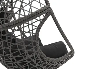 Hillerstorp Droppen hengestol utendørs 120x125 cm - Svart/hvit - Hagemøbler & utemiljø - Stoler & Lenestoler - Hengestoler