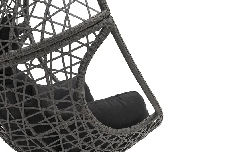 Hillerstorp Droppen hengestol utendørs 120x125 cm - Svart/hvit - Hagemøbler & utemiljø - Stoler & Lenestoler - Hengestoler