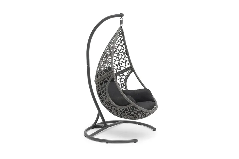 Hillerstorp Droppen hengestol utendørs 120x125 cm - Svart/hvit - Hagemøbler & utemiljø - Stoler & Lenestoler - Hengestoler
