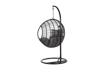 Hyvena Hengestol med Stativ - Svart - Hagemøbler & utemiljø - Stoler & Lenestoler - Hengestoler