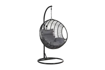 Hyvena Hengestol med Stativ - Svart - Hagemøbler & utemiljø - Stoler & Lenestoler - Hengestoler