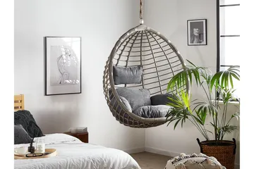 Parylak Hengestol - Grå - Hagemøbler & utemiljø - Stoler & Lenestoler - Hengestoler