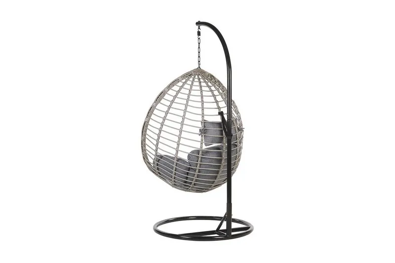 Parylak Hengestol med Stativ - Grå - Hagemøbler & utemiljø - Stoler & Lenestoler - Hengestoler