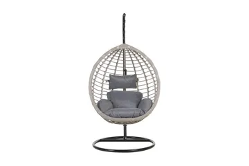 Parylak Hengestol med Stativ - Grå - Hagemøbler & utemiljø - Stoler & Lenestoler - Hengestoler