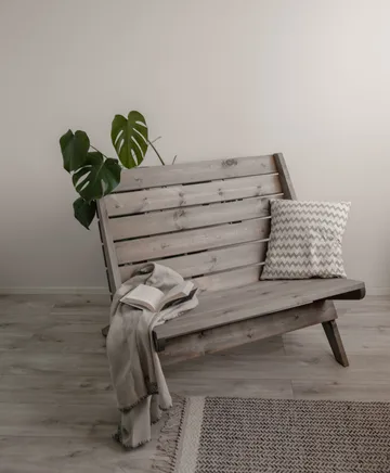 Hillerstorp EcoFurn utestol Granny Double furu oljet grå - Grå - Hagemøbler & utemiljø - Stoler & Lenestoler - Utelenestoler