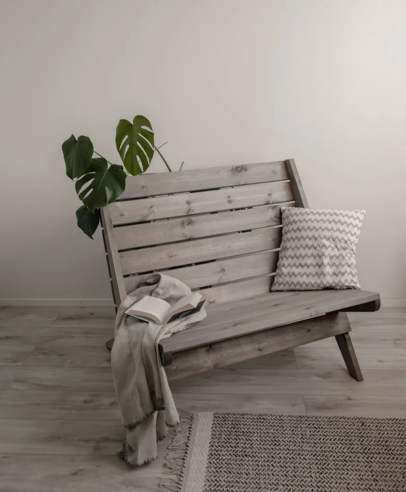 Hillerstorp EcoFurn utestol Granny Double furu oljet grå - Grå - Hagemøbler & utemiljø - Stoler & Lenestoler - Utelenestoler