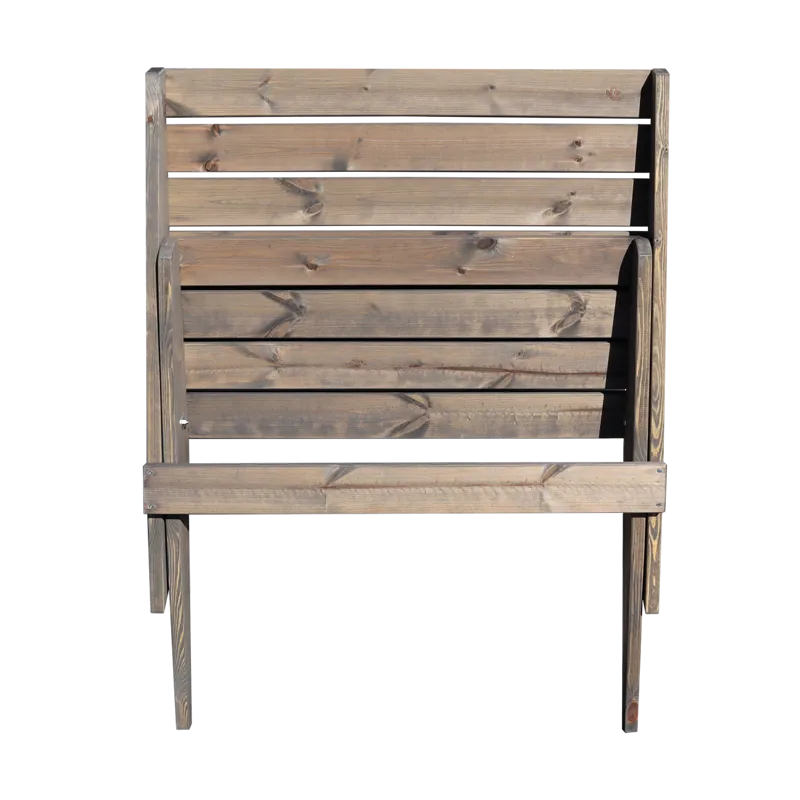 Hillerstorp EcoFurn utestol Granny Double furu oljet grå - Grå - Hagemøbler & utemiljø - Stoler & Lenestoler - Utelenestoler