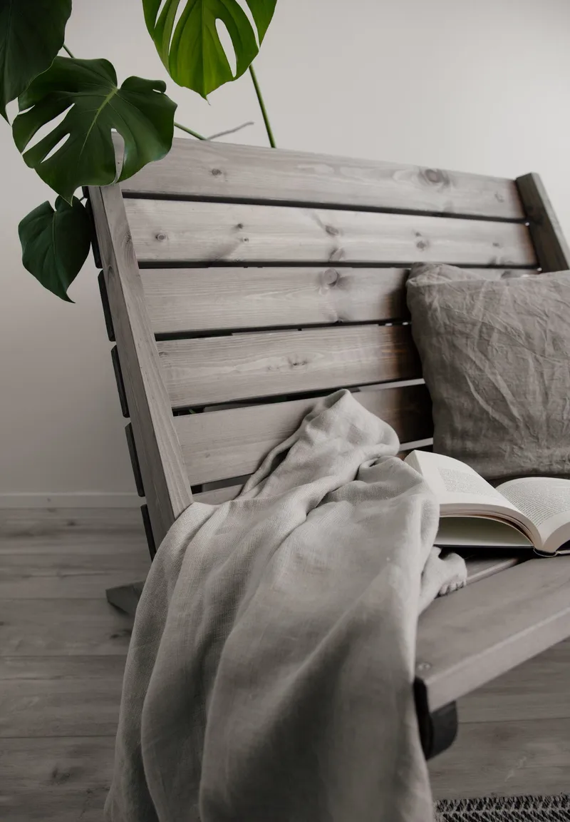 Hillerstorp EcoFurn utestol Granny Double furu oljet grå - Grå - Hagemøbler & utemiljø - Stoler & Lenestoler - Utelenestoler