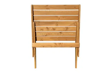 Hillerstorp EcoFurn utestol Granny Double furu oljet natur - Natur - Hagemøbler & utemiljø - Stoler & Lenestoler - Utelenestoler