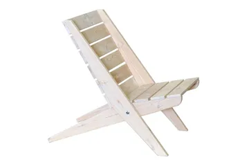 Hillerstorp EcoFurn Utestol Granny Furu oljet hvit