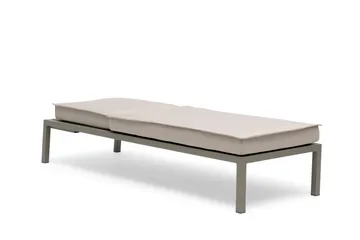 Hillerstorp Jet Set solseng - Beige - Hagemøbler & utemiljø - Stoler & Lenestoler - Solsenger & solvogner