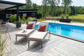 Hillerstorp Jet Set solseng - Beige - Hagemøbler & utemiljø - Stoler & Lenestoler - Solsenger & solvogner