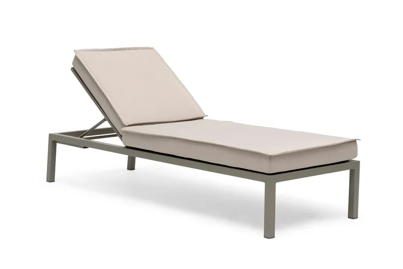 Hillerstorp Jet Set solseng - Beige - Hagemøbler & utemiljø - Stoler & Lenestoler - Solsenger & solvogner