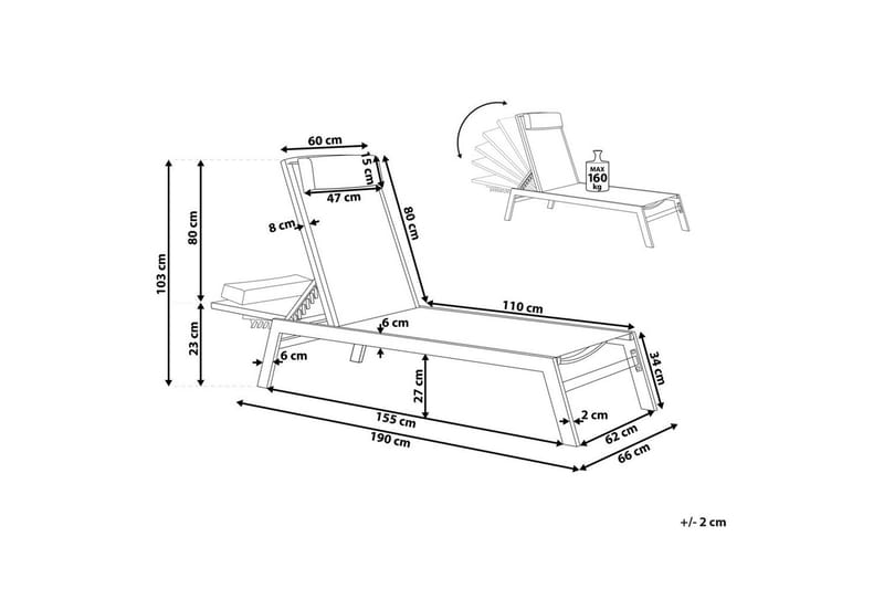 Hjørnesofa for hage Catania - Hagemøbler & utemiljø - Stoler & Lenestoler - Solsenger & solvogner