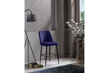 Huddy Barstol Utomhus 99 cm - Blå/Sort - Møbler - Stoler - Barstol