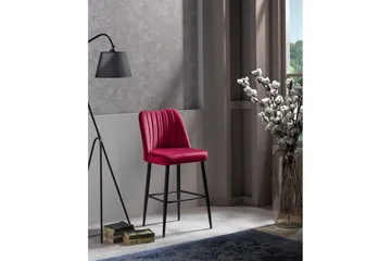 Huddy Barstol Utomhus 99 cm - Rød/Sort - Møbler - Stoler - Barstol