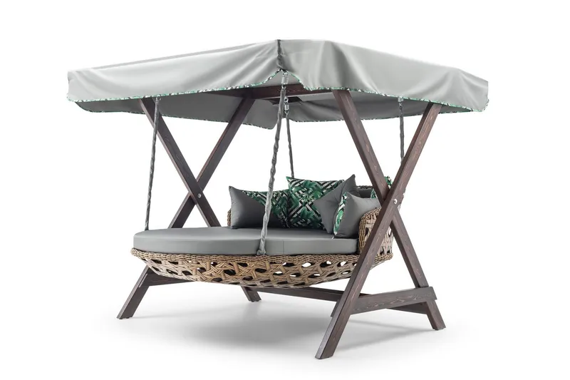 Hux Hengestol 188x140 cm, Grå