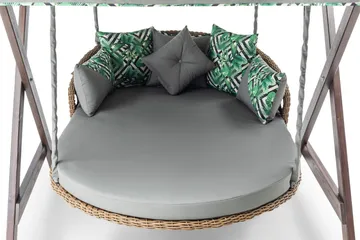 Hux Hengestol 188x140 cm - Grå - Hagemøbler & utemiljø - Stoler & Lenestoler - Hengestoler