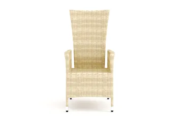 Jenny utespise-/utestol, regulerbar - justerbar - Beige - Hagemøbler & utemiljø - Stoler & Lenestoler - Utelenestoler