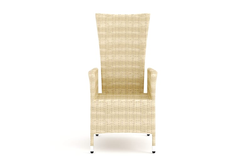 Jenny utespise-/utestol, regulerbar - justerbar - Beige - Hagemøbler & utemiljø - Stoler & Lenestoler - Utelenestoler