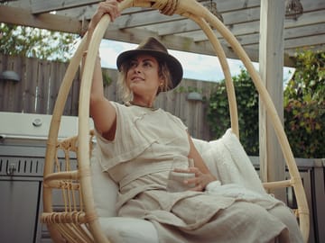 Kurbstol Hillerstorp Alva - Natur - Hagemøbler & utemiljø - Stoler & Lenestoler - Hengestoler