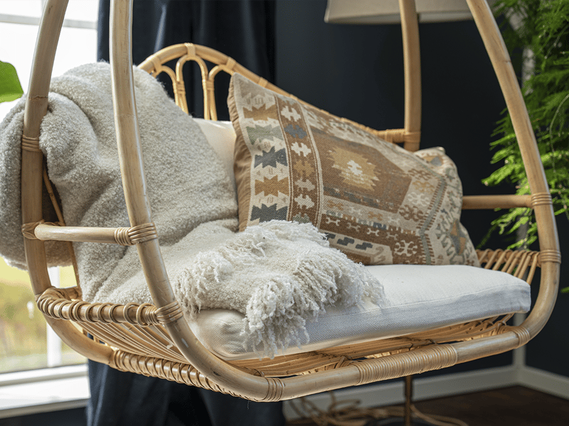 Kurbstol Hillerstorp Alva - Natur - Hagemøbler & utemiljø - Stoler & Lenestoler - Hengestoler