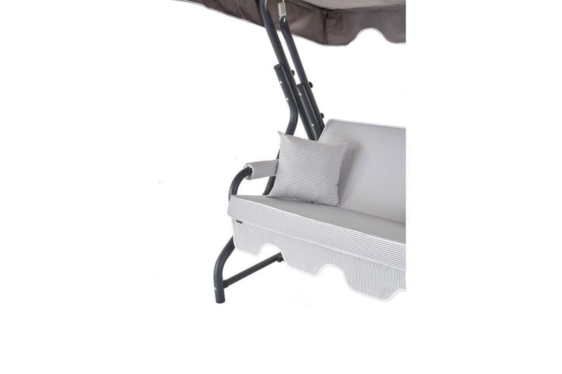 Laziuki hengekøyestol utendørs 170x110 cm - Grå - Hagemøbler & utemiljø - Stoler & Lenestoler - Hengestoler
