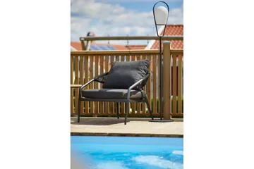 Lenestol Hillerstorp Ekeryd 2-pakk Antrasittgrå - Hagemøbler & utemiljø - Stoler & Lenestoler - Utelenestoler