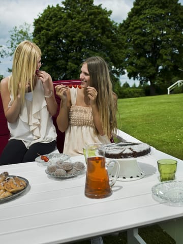 Lenestol Hillerstorp Herrgård - Hvit - Hagemøbler & utemiljø - Stoler & Lenestoler - Utelenestoler