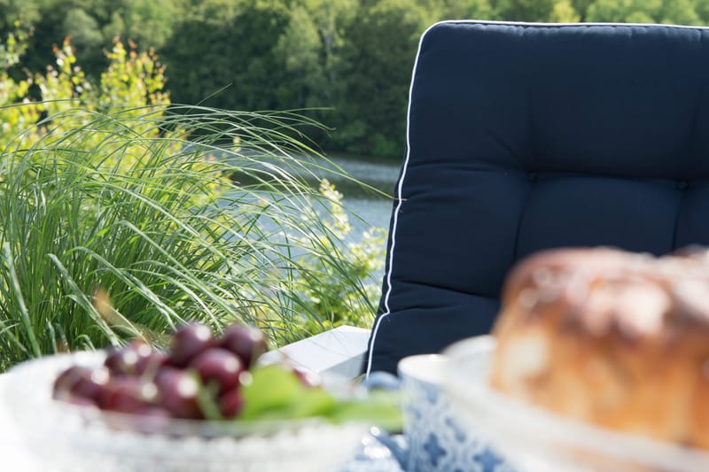 Lenestol Hillerstorp Herrgård - Hvit - Hagemøbler & utemiljø - Stoler & Lenestoler - Utelenestoler