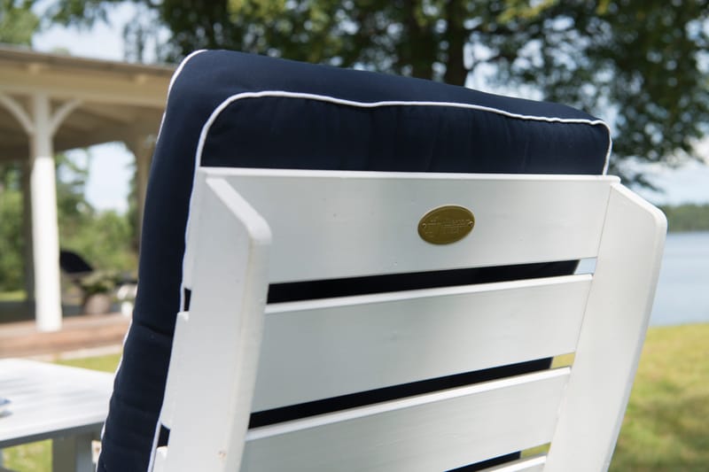 Lenestol Hillerstorp Herrgård - Hvit - Hagemøbler & utemiljø - Stoler & Lenestoler - Utelenestoler